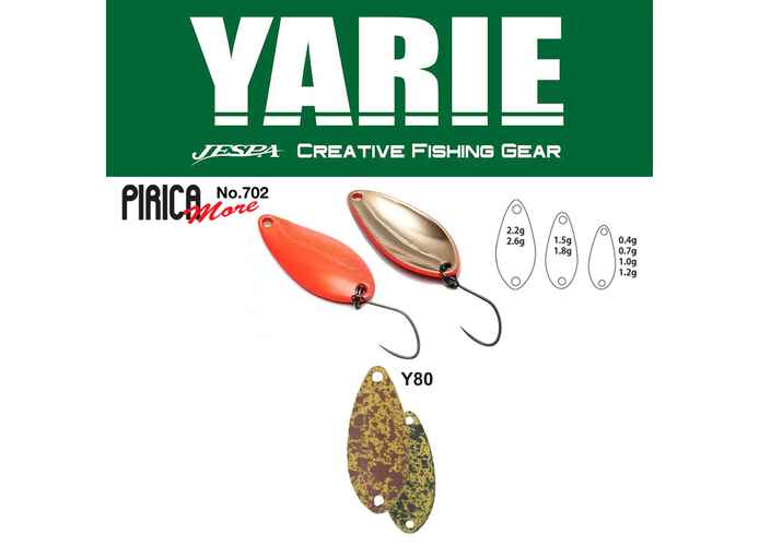 OSCILANTA YARIE 702 PIRICA MORE 1.8gr Culoare Y80 Karasi Spice