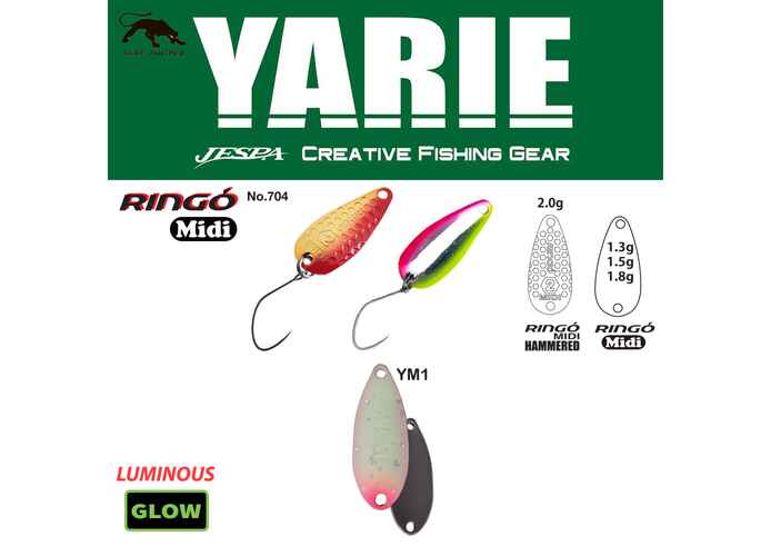 OSCILANTA YARIE 704 RINGO MIDI 1.8gr Culoare YM1 Fruit Peach