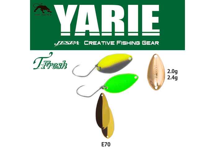 OSCILANTA YARIE 708T T-FRESH 2.4gr Culoare E70 Pudding