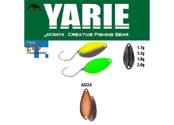 OSCILANTA YARIE 710T T-FRESH EVO 2.0gr Culoare AD24 Oyster