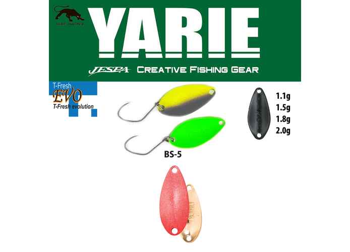 OSCILANTA YARIE 710T T-FRESH EVO 1.1gr Culoare BS-5 Matte Red