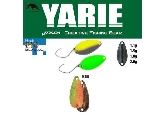 OSCILANTA YARIE 710T T-FRESH EVO 2.0gr Culoare E65 Second Lemon