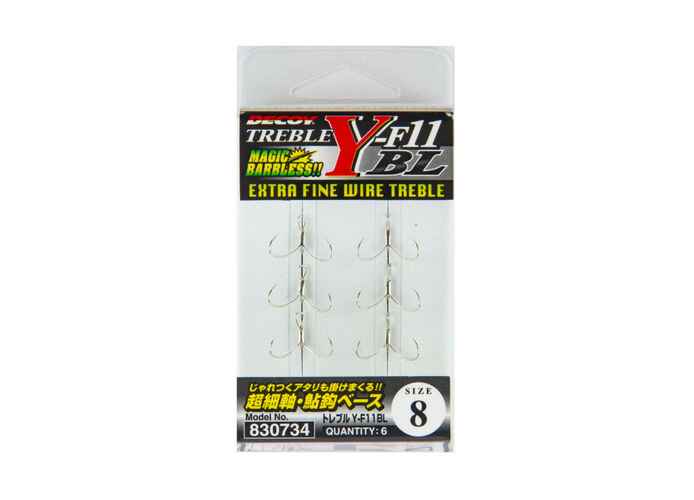 ANCORA DECOY Y-F11BL EXTRA FINE WIRE NR.10 Barbless