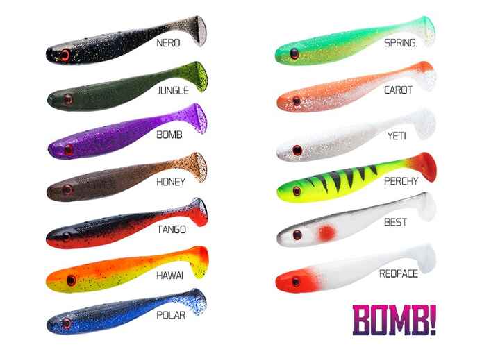 Shad Delphin Bomb Rippa 8cm Spring