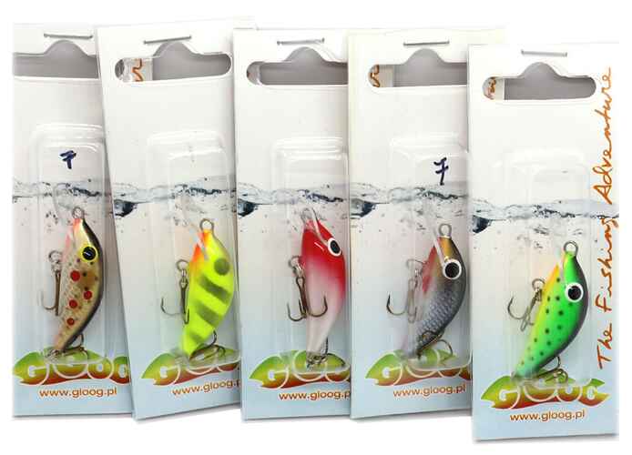 Vobler Gloog Hektor 35N - 3.5cm/2gr (Floating) - TB (Tiger Blue)