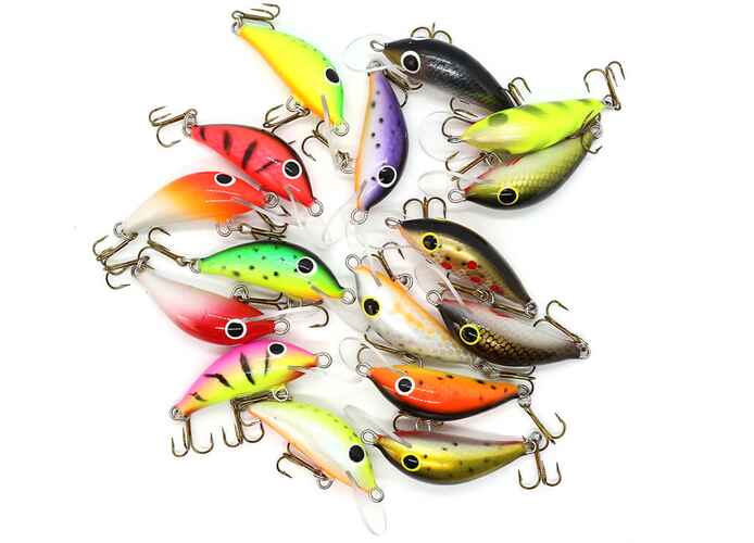 Vobler Gloog Hektor 35N - 3.5cm/3gr (Sinking) - STG (Sea Trout Green)