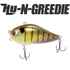 HIDE UP HU-N-GREEDIE 10cm 43gr S-20 Silver Gizzard Shad
