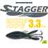 HIDE UP STAGGER WIDE HOG 3.3 8.4cm 128 Green Light Gill