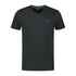 TRICOU V NECK BLACK MAR.2XL