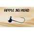 JIG HERAKLES APPLE JIG HEAD 6 1.5gr Matt Black