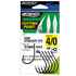 Carlig Owner 5180 SSW Straight Eye Black Chrome (Marime carlig(No): 1/0, Buc/pac c: 8)