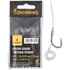 Carlige Legate Browning Barbless No.10 10cm 0.22mm Pellet Band Feeder Leader Method