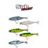 Swimbait Biwaa Sub Kicker Fire Tiger 18cm, 1 buc/plic