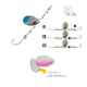 ROTATIVA CLEVER SPIN 1.5gr Culoare 12 White Pink