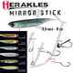 MIRROR STICK SHAD 3.2" 8.1cm GHOST CHARTREUSE