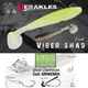 VIBER SHAD 3" 7.6cm GHOST CHARTREUSE