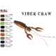 VIBER CRAW 3.5" 8.9cm GREEN PUMPKIN ORANGE
