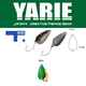 OSCILANTA YARIE 706 T-SPOON 1.1gr Culoare BS4 Lime Glitter