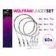 Set strune din wolfram BOMB!  Cu vârtej şi carabină 60x /20,30,35cm/7,9,11kg
