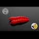 Naluca Pastrav Kukolka Worm 4.2cm Libra Lures : Culoare - 021 Red