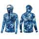 Bluza UV Relax Lures Blue Camo UPF 50+ : Marime - S