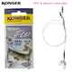 Konger set 20 strune rapitori (10 plicuri x 2buc) SteelFlex 1×7, 15cm, 10kg