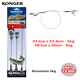 Konger set 72 strune rapitori SteelFlex 1×7, 30cm s 22.5cm, 5kg