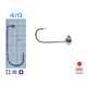 M.Hooks MicroJig Bila, marime 4/0, 4gr (5buc/plic)