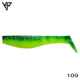KP Baits Original Shad 7.5CM (3 inch), culoare 109 (5buc/plic)