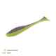 Shad Zeck BA Sexy Swimmer 6cm Purple Chartreuse 10buc