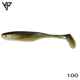 KP Baits Lazy Shad 7.5CM (3 inch), culoare 100 (5buc/plic)