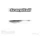 SHAD SCORPITAIL 4 10cm 101 Silver Minnow
