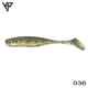 KP Baits Lazy Shad 7.5CM (3 inch), culoare 036 (5buc/plic)