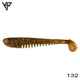 KP Baits Skeleton Shad 7.5CM (3 inch), culoare 132 (5buc/plic)