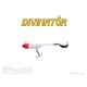 SHAD DIVINATOR MINI 9.5cm 9gr 15 Red Head