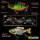 SWIMBAIT SEVEN SECTION S4 10cm 17gr 37 Natural Tiger